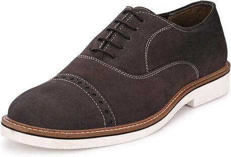 SAR 60,  Burwood Men's Brown Leather Casual Shoes Size 8'/42' Brand New - For Sale.. photo 1