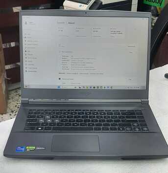 SAR 2150,  MSI CyBorg Thin 15-B13UX I7 RTX 3050 4gb 16gb Ram DDR4 SSD 512gb Org Win photo 3