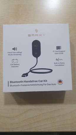 SAR 70,  Smart Premium Bluetooth Car Kit 60cm Black photo 3