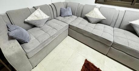 SAR 500,  Elegant L-Shaped Sofa For Sale photo 2