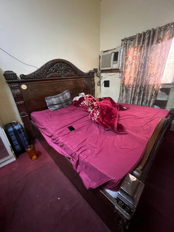 SAR 300,  KING SIZE BED WITH MATTRESS photo 1