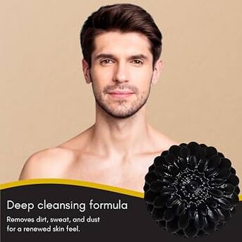 SAR 20,  Black Detox Charcoal Soap For Tan Removal For Face & Body For Sale... photo 2