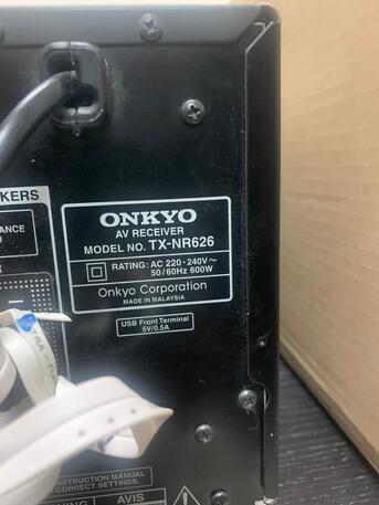 SAR 2000,  Onkyo TX-NR626 7.2 Channel A/V Home Theater Receiver photo 3