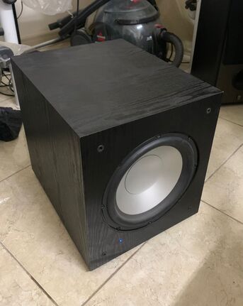 SAR 1200,  Jamo J 10 Powerful, Active Bass Reflex Subwoofer.
