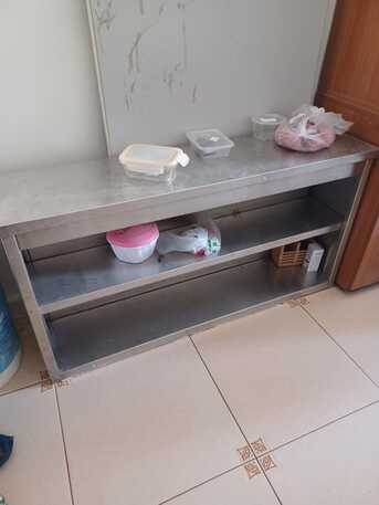 SAR 1000,  Fridge, Cabinet, Single Bed And Mattress, Microwave, Side Drawer, Stainless Steel Kitc photo 3