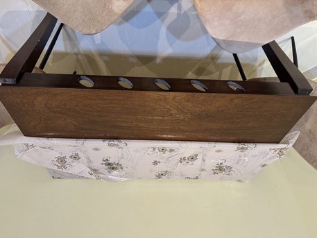 SAR 250,  Wooden Table With 4 Chairs photo 1