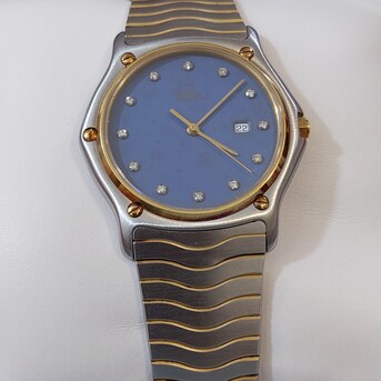 SAR 3300,  EBEL Watch Solid Gold And Steel Original Diamond Dial For Ladies Original Swiss Made photo 1