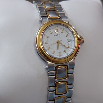 SAR 2500,  Korllof Watch - NEW  - Solid Gold And Steel For Ladies Original Swiss Made photo 1