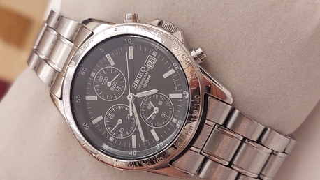 SAR 450,  Seiko Chronograph Watch For Men Original Swiss Made photo 1