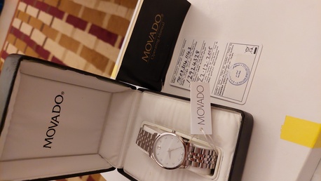 SAR 2750,  Movado Watch NEW Original Diamond Dial For Ladies Original Swiss Made photo 2