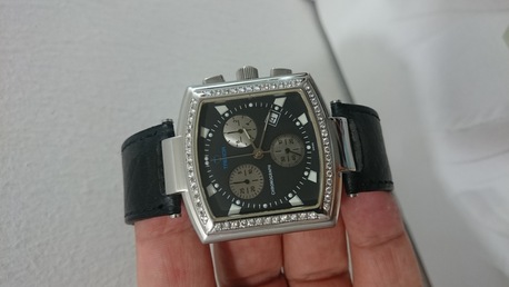 SAR 1450,  Tribor Watch Original Diamond Bezel Big Dial For Men Original Swiss Made photo 1