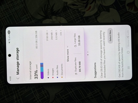 SAR 700,  Samsung A 56 5G 256 GB Blue