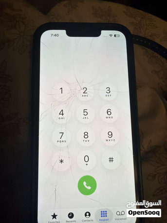 SAR 1150,  IPhone 13 Pro 256gb Screen Cracked photo 2