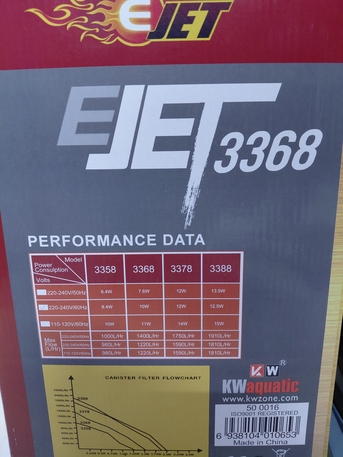 SAR 450,  EJET Canister Filter 3368 photo 2