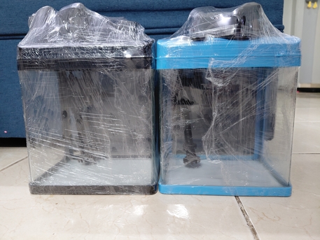 SAR 120,  Almost New Aquarium 2pcs photo 1