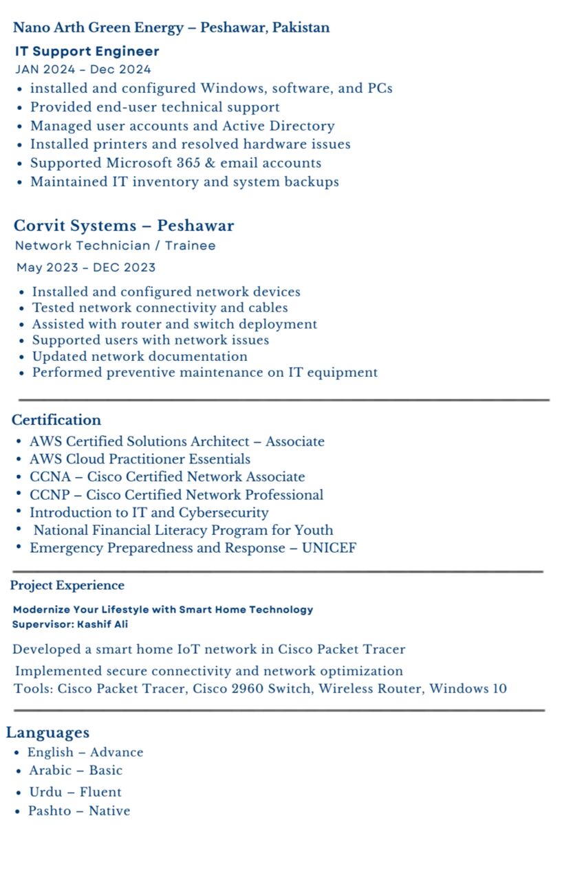 Looking For An IT Support / Network Engineer Job In Riyadh photo 3