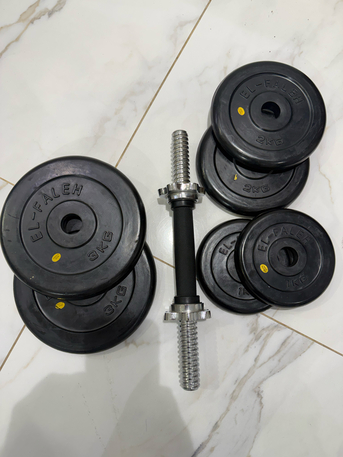 SAR 100,  Dumbells With Weights Of 12 Kg photo 1