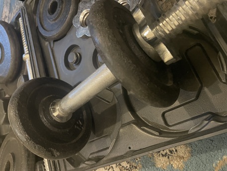 SAR 125,  Black Dumbbell Set photo 2