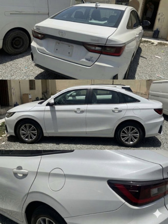 SAR 10000,  - Make & Model: Toyota Yaris 2023 - Color: White - Odometer (KM): []72,000 KM] - Engine & G photo 1