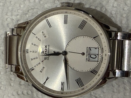 SAR 1000,  Luxury Edox Watch For Sale- Used Great Working Condition. Original Piece photo 2