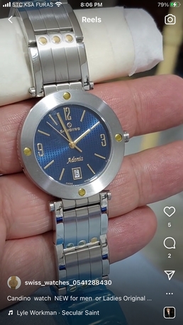 SAR 750,  Candino Watch NEW For Men Or Ladies Original Swiss Made photo 1