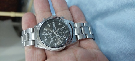 SAR 450,  Seiko Chronograph Watch Big Dial For Men Original Japan Made photo 1