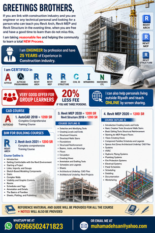 Professional Training Opportunity In CAD & BIM photo 1
