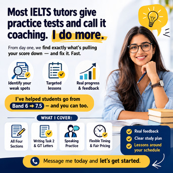 IELTS With Native Trainers At Dammam photo 1