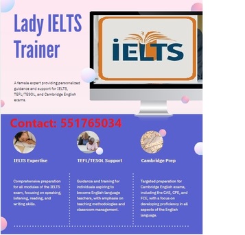 0551765034--SCORE IELTS 7+Band (ACADEMIC &GENERAL)Certified Trainer photo 1