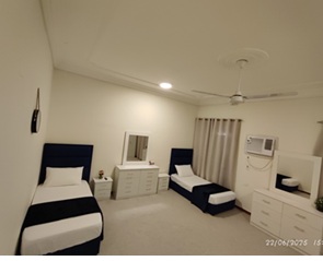 SAR 2200/month,  1 BR,  Single Fully Furnished Room For TwoExecutive Bachelor F1R1 photo 1