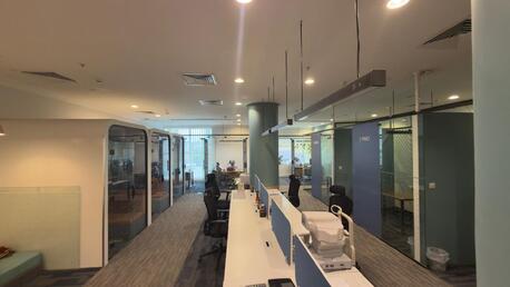SAR 0000,  Furnished Office Space For Rent Half Portion– Office In Riyadh – Al- Nakheel Dist. photo 1