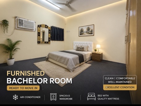 SAR 850/month,  Furnished,  Move-In Ready Furnished Bachelor Room – Comfortable & Affordable photo 1