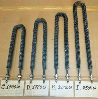 1sr, Rica Spiraled Air Heating Elements Liquidation photo 2
