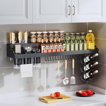 Modern Kitchen Rack For Wholesale Home And Restaurant-kitchen Organizer photo 1