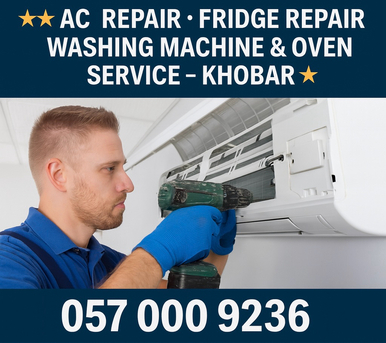 ⭐⭐ AC REPAIR • FRIDGE REPAIR • WASHING MACHINE – KHOBAR ⭐⭐