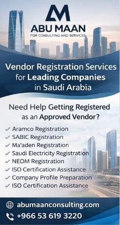 Supplier Registration Services