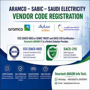Aramco CCC/SACS-210 Compliance Services photo 2