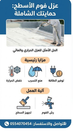 عزل فوم اسطح photo 1