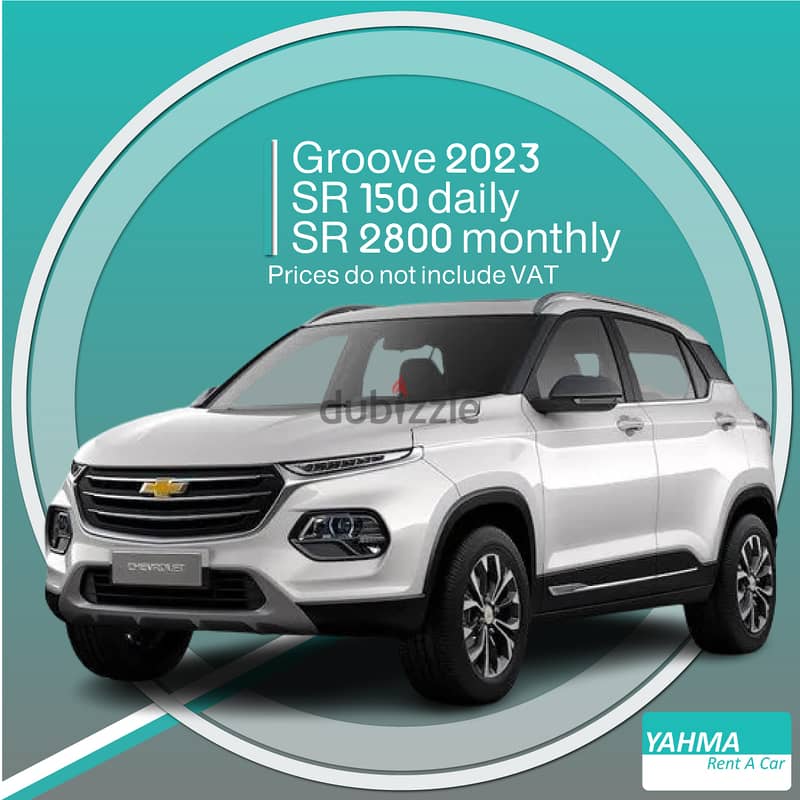 Chevrolet Groove 2023 for rent in Jeddah - Free delivery monthly rent photo 1