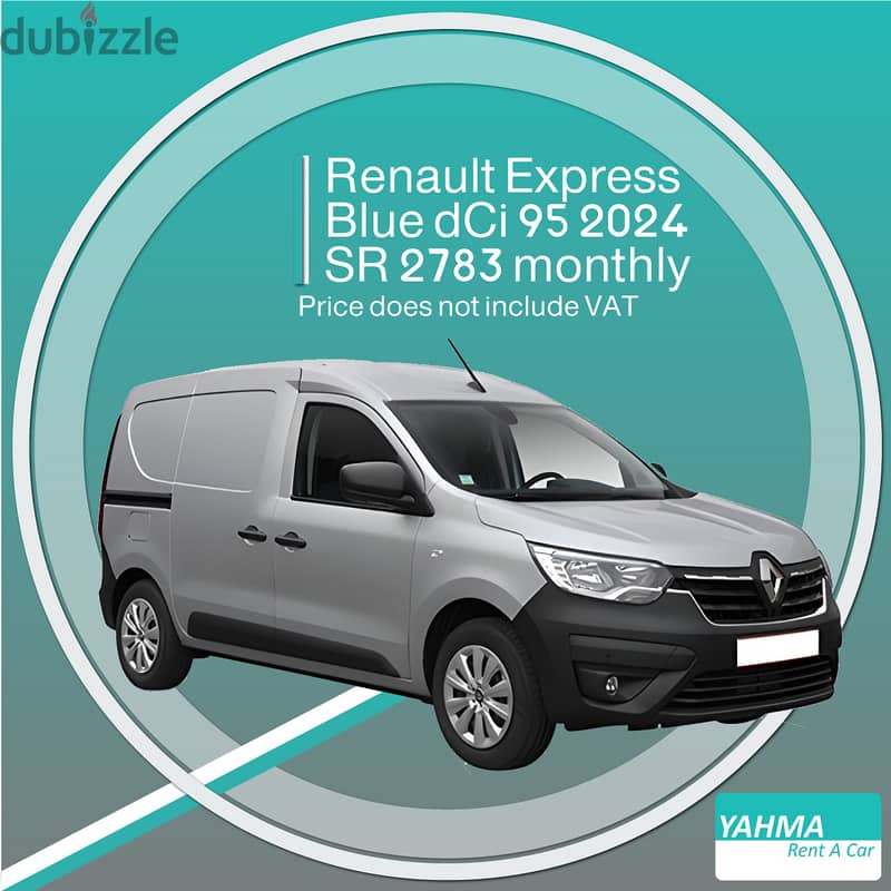 Renault Express Blue dCi 95 2024 for rent (Business sector) photo 1