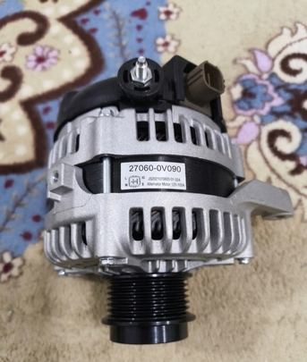 SAR 150,  TOYOTA CAMRY / AURION ALTERNATOR PART NO: 27060-0V090 12V 100A ORIGINAL USED, GOOD CONDITI
