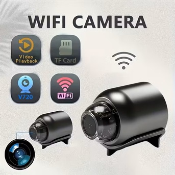 SAR 40,  Wi-Fi Security Camera Mini Size photo 1