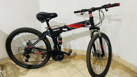 SAR 500,  Foldable Mountain Bike (Dahua / Stronger) – Excellent Condition - 500 SAR photo 2