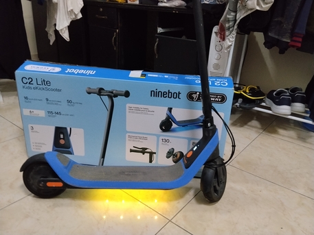 SAR 500,  Urgent Sale Electric Scooter. C2 Ninebot Rearly Used photo 1