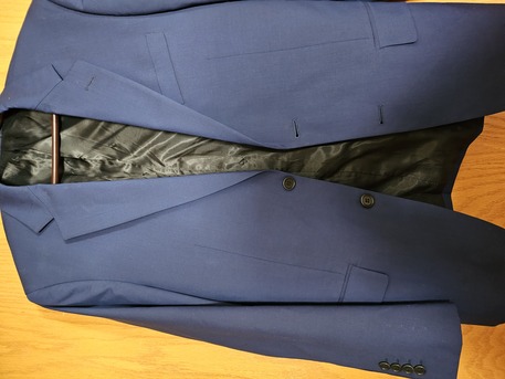 SAR 150,  BALMAIN Dark Blue Suit photo 3