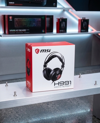 SAR 30,  MSI H991 GAMING BRAND NEW HEADSET FOR SALE ONLY 30 SR. RIYADH ONLY । photo 1