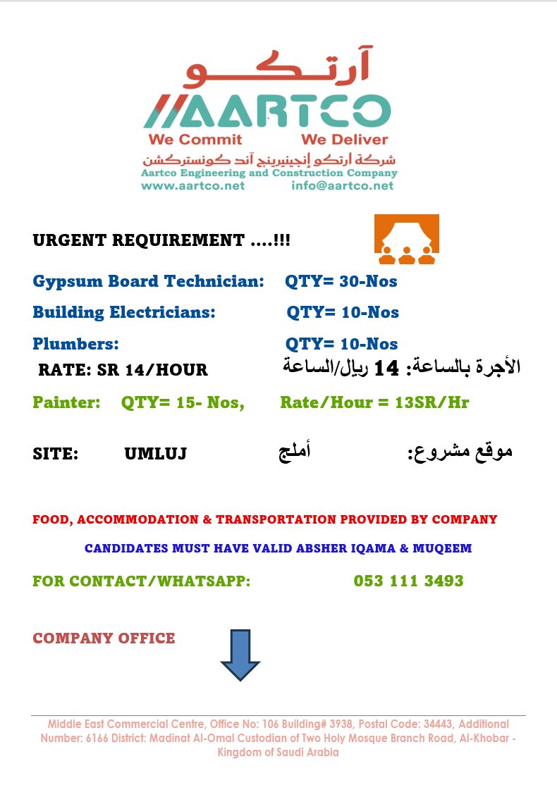 Urgent Requirement photo 1
