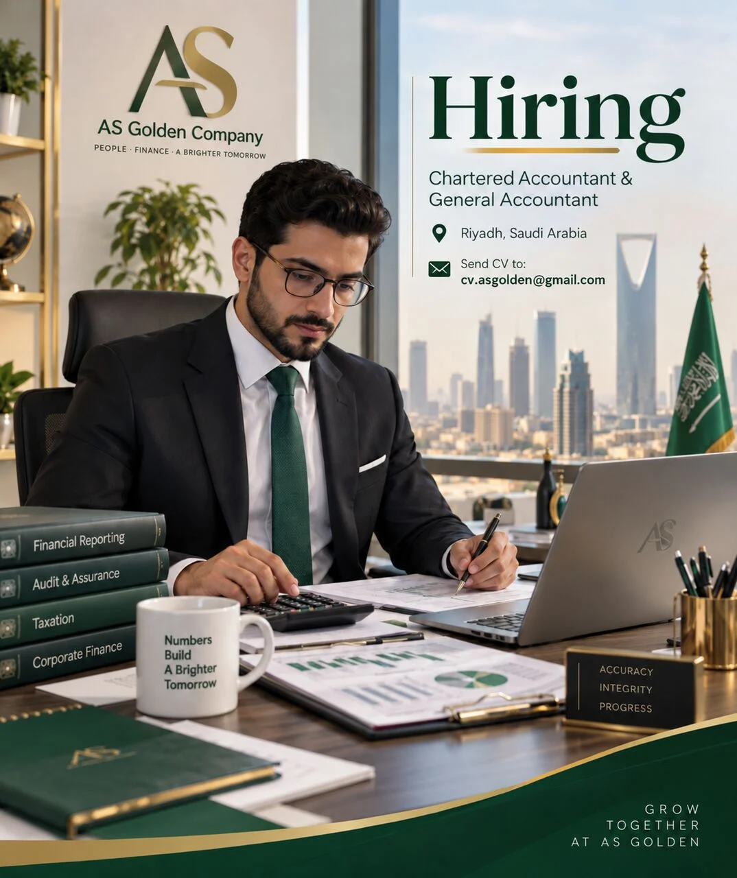 Chartered Accountant & Senior Accountant Required In Riyadh photo 1