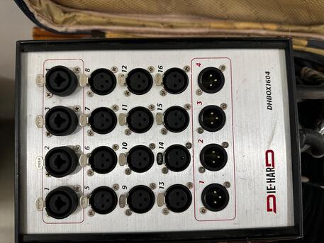 SAR 900,  SNAKE Cable / DIE HARD DHBOX1604 Professional Stage Box (Proel) photo 2