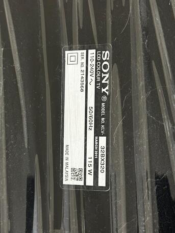 SAR 200,  Sony BRAVIA TV BX32 For Sale. Excellent Condition photo 3